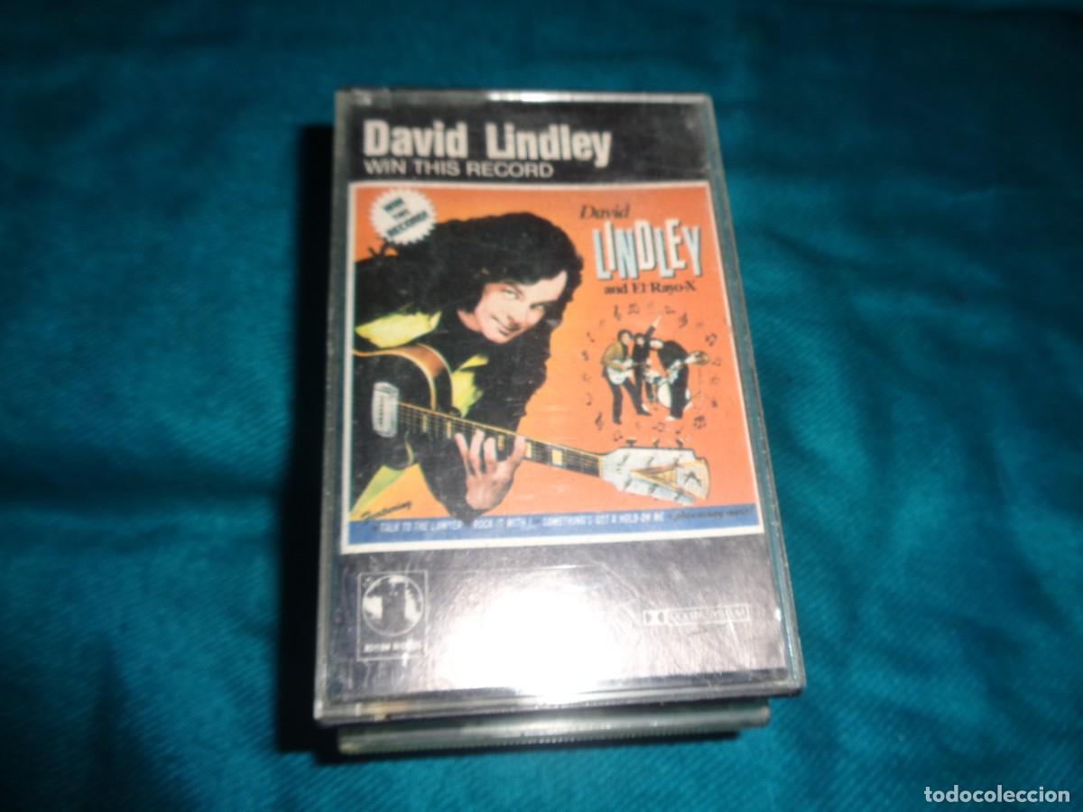 Casetes antiguos: DAVID LINDLEY. WIN THIS RECORD. ASYLUM, 1982. SPAIN. CASETE(#) - Foto 1