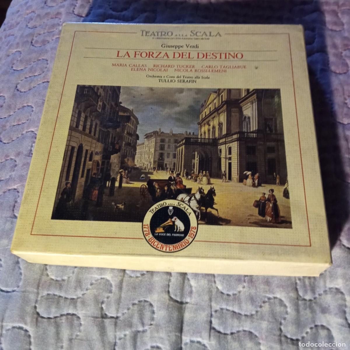 Old Cassettes: La Forza del destino EMI Italia libreto en italiano