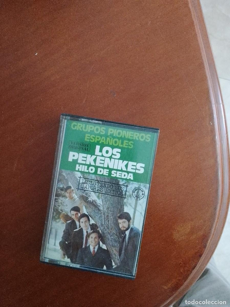 Casetes antiguos: Los pekenikes hilo de seda casete - Foto 1