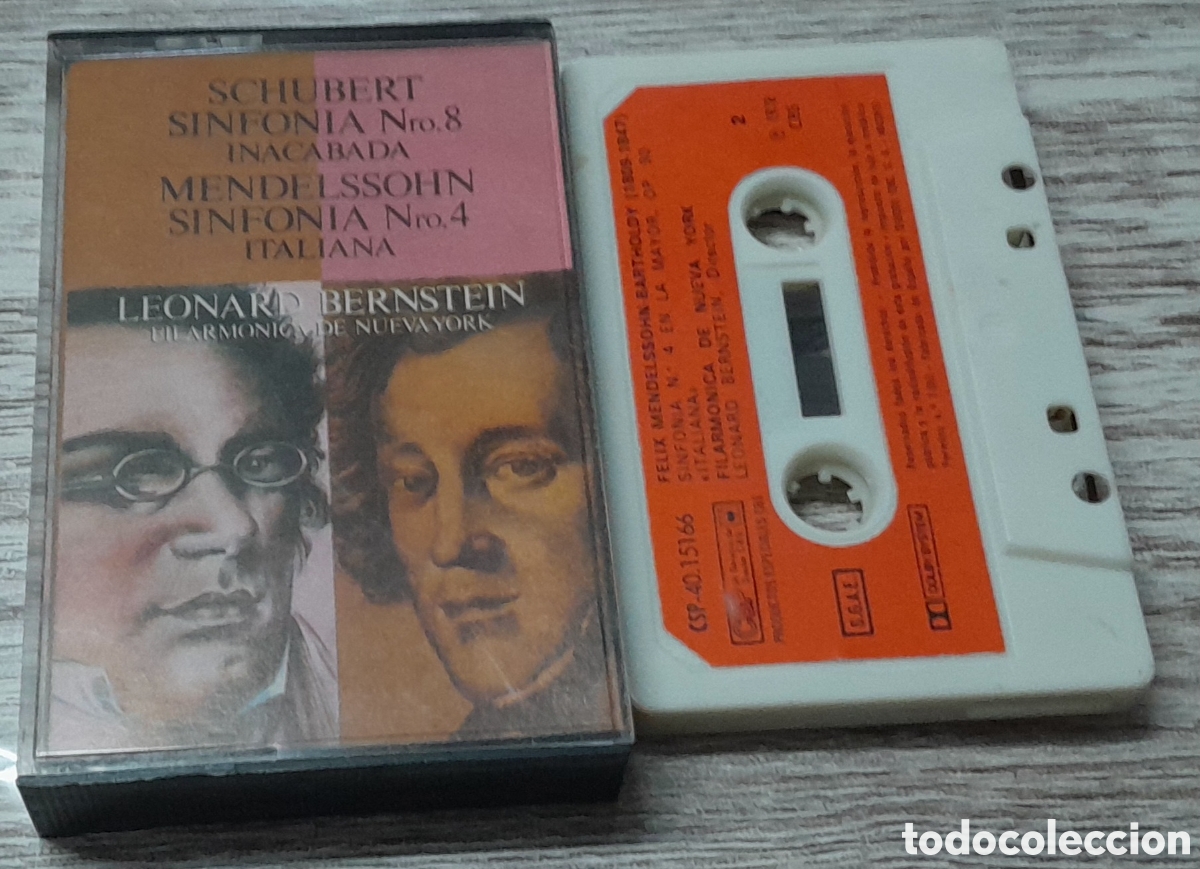 Casetes antiguos: SCHUBERT / MENDELSSOHN - Foto 1