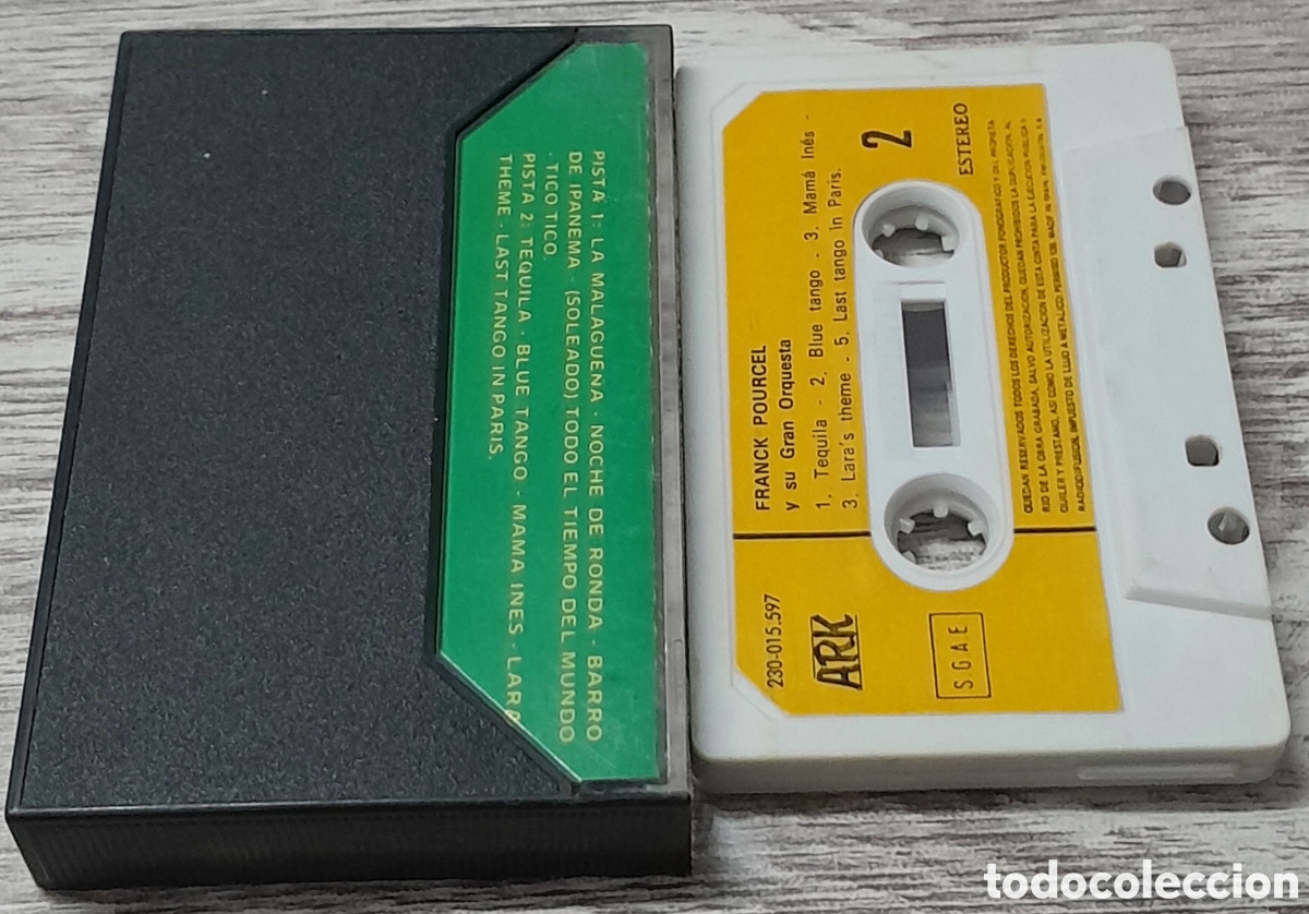 Casetes antiguos: FRANCK POURCEL Y SU GRAN ORQUESTA - Foto 2