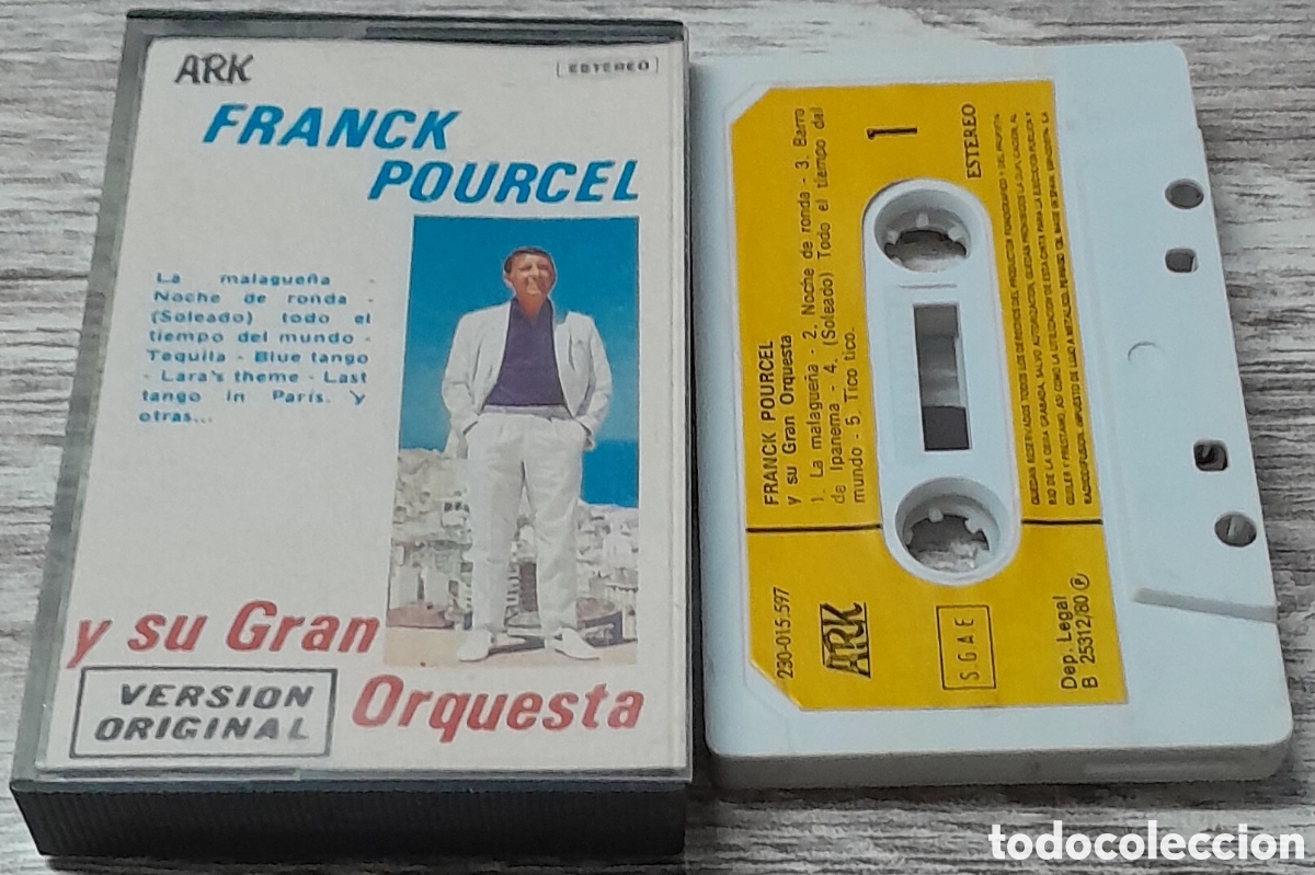 Casetes antiguos: FRANCK POURCEL Y SU GRAN ORQUESTA - Foto 1