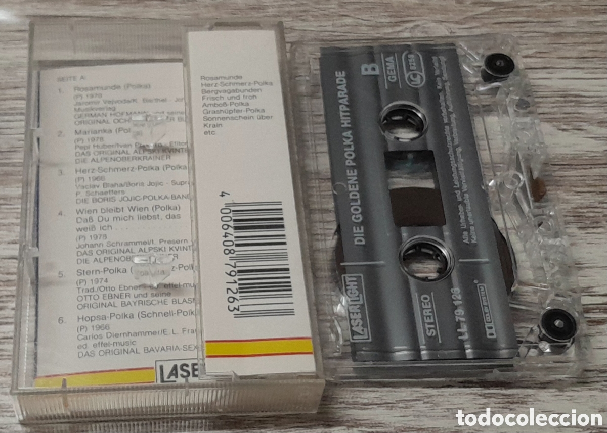 Casetes antiguos: DIE GOLDENE POLKA HITPARADE - Foto 2