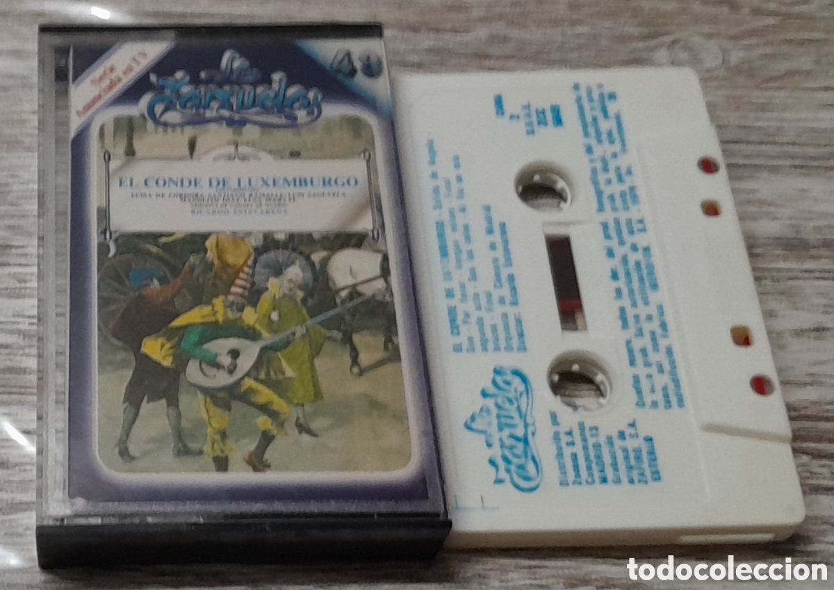 Casetes antiguos: EL CONDE DE LUXEMBURGO - LA ZARZUELA #49