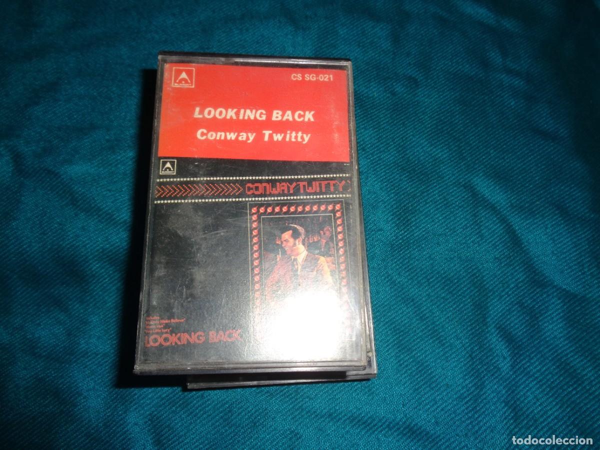 Casetes antiguos: CONWAY TWITTY. LOOKING BACK. EDC. UK. CASETE - Foto 1