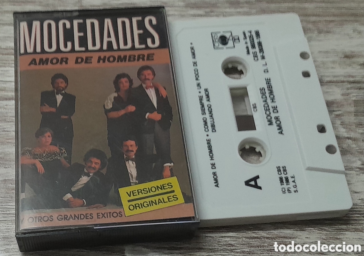 Casetes antiguos: MOCEDADES - AMOR DE HOMBRE - Foto 1