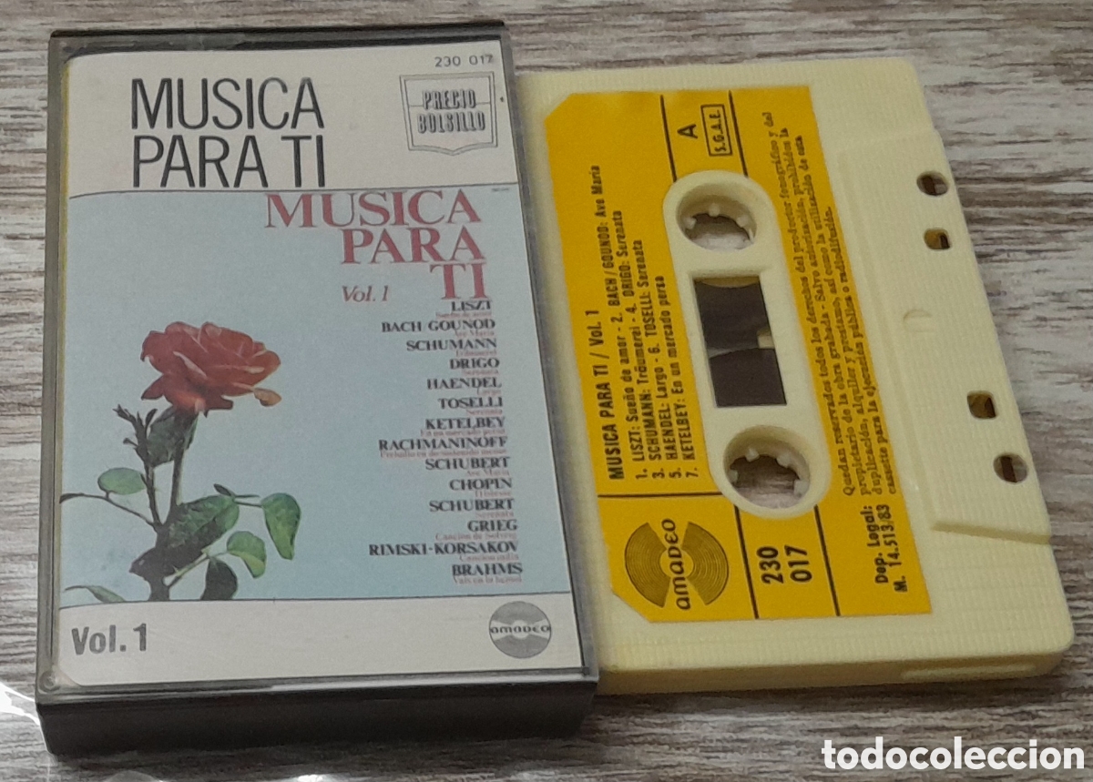 Casetes antiguos: MUSICA PARA TI VOL. 1 - Foto 1