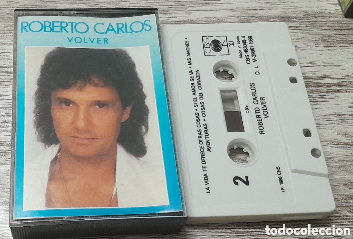 Casetes antiguos: ROBERTO CARLOS - VOLVER - Foto 1