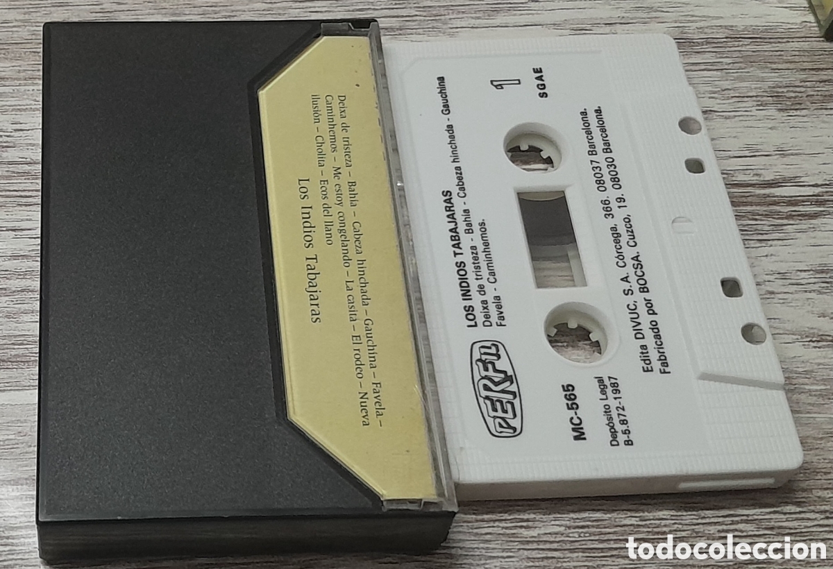 Casetes antiguos: LOS INDIOS TABAJARAS - Foto 2