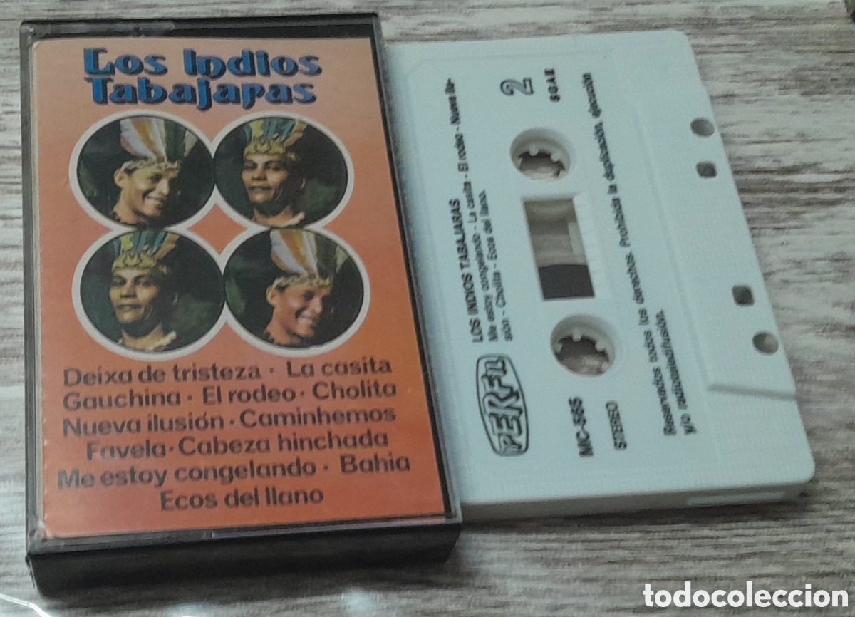 Casetes antiguos: LOS INDIOS TABAJARAS - Foto 1