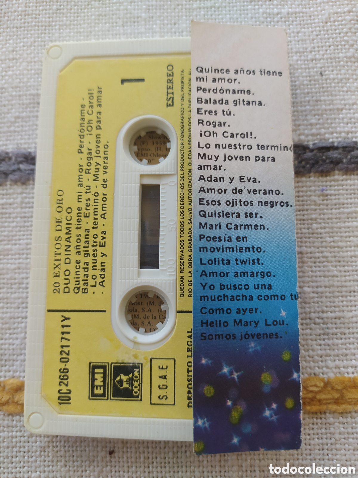 Casetes antiguos: Cass D&uacute;o Din&aacute;mico - Foto 2