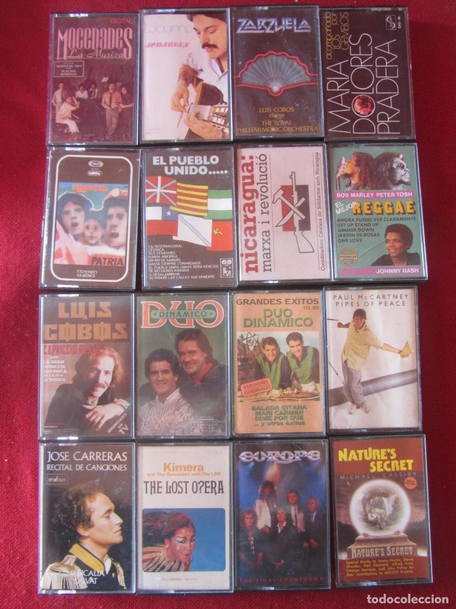 Old Cassettes: LOTE 16 CASETES M&Uacute;SICA VARIADA.