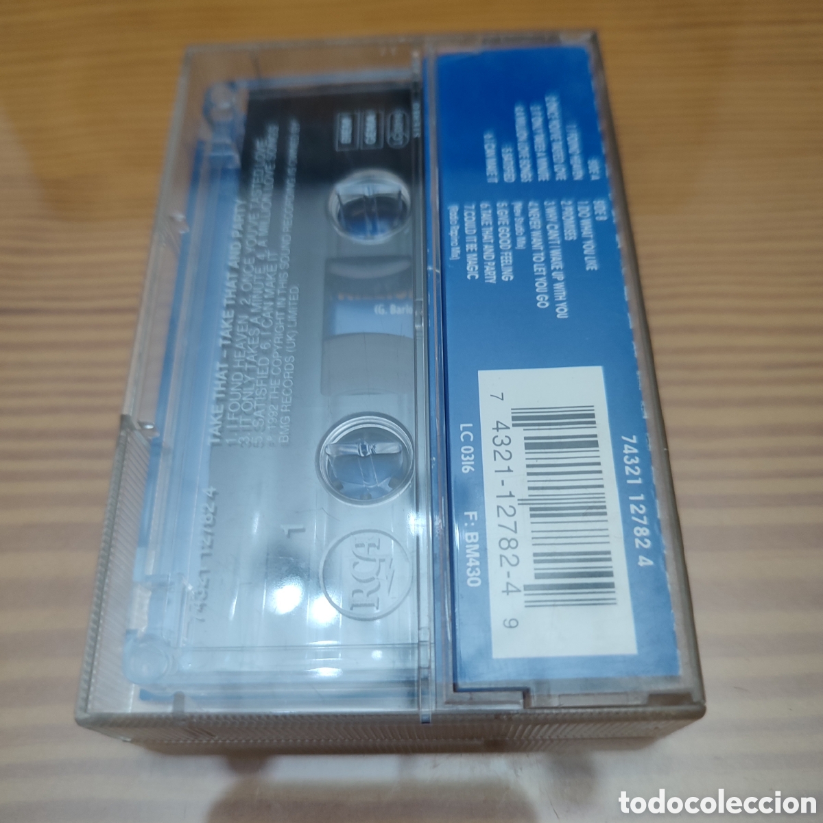 Casetes antiguos: Cinta de cassette de Take That & Party - Foto 2