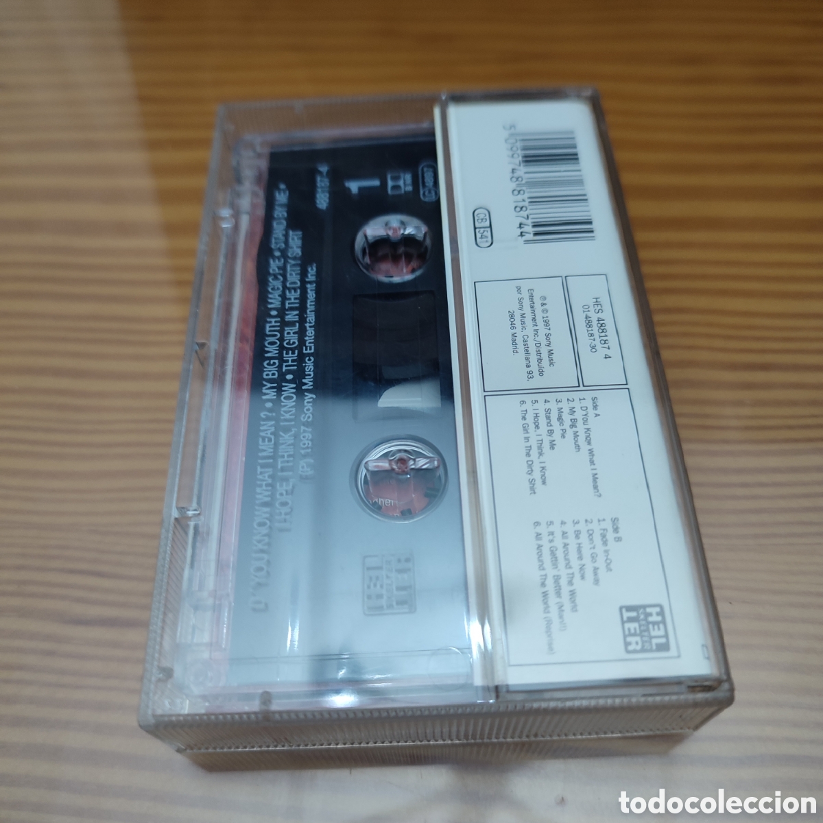 Casetes antiguos: Cinta de cassette de Oasis &rdquo; Be Here Now &rdquo; - Foto 4