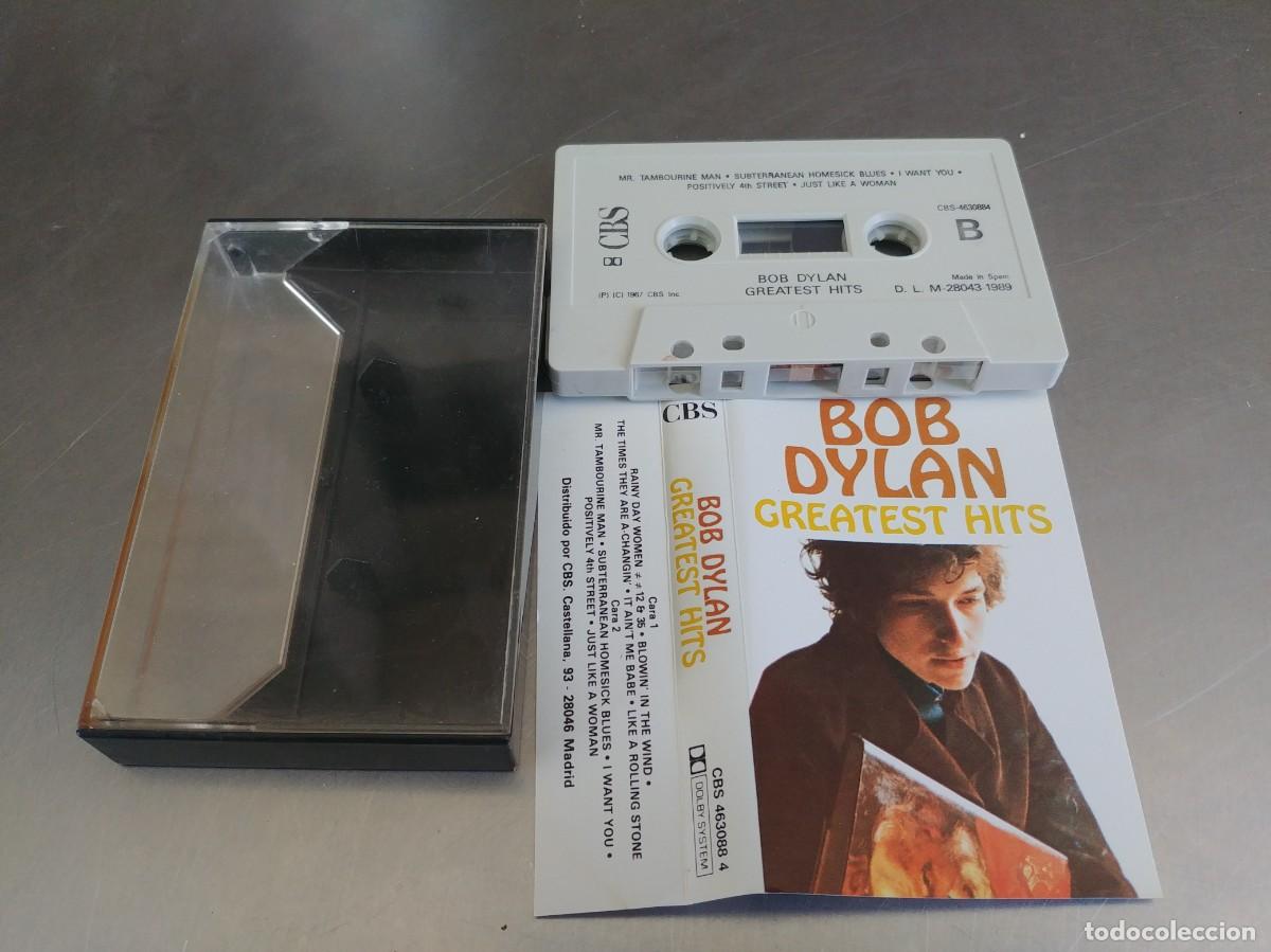 Casetes antiguos: BOB DYLAN-CASETE GREATEST HITS - Foto 1
