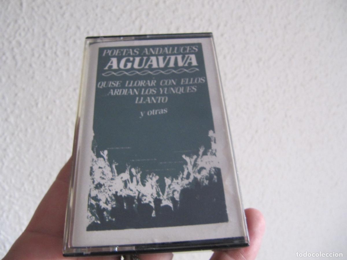 Casetes antiguos: Poetas Andaluces - Aguaviva - Foto 1