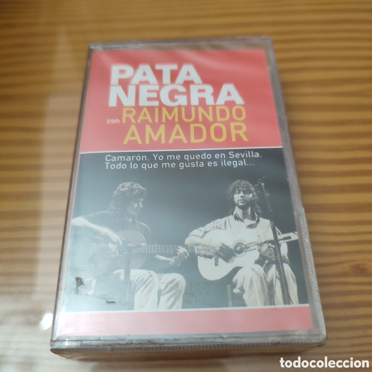 Cassettes Anciennes: Precintado !! Cinta de cassette de ” Pata Negra Con Raimundo Amador” nueva a estrenar