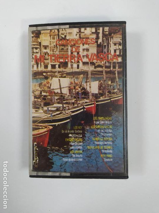 Casetes antiguos: CANCIONES DE MI TIERRA VASCA. CASETE. TDKCST50C