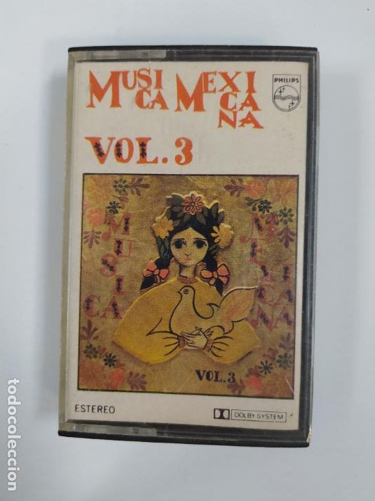 Casetes antiguos: M&Uacute;SICA MEXICANA VOL. VOLUMEN 3. CASETE. TDKCST50C