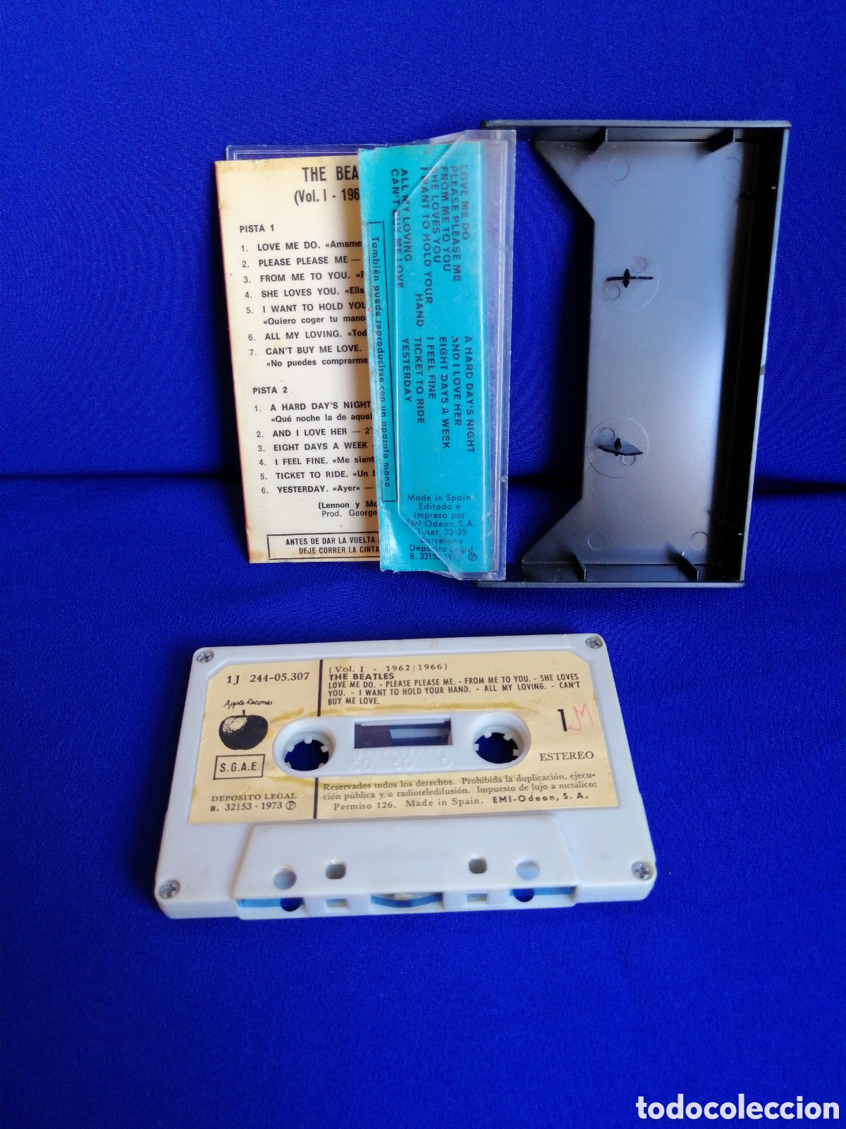 Casetes antiguos: THE BEATLES 1962-1966 - Foto 2