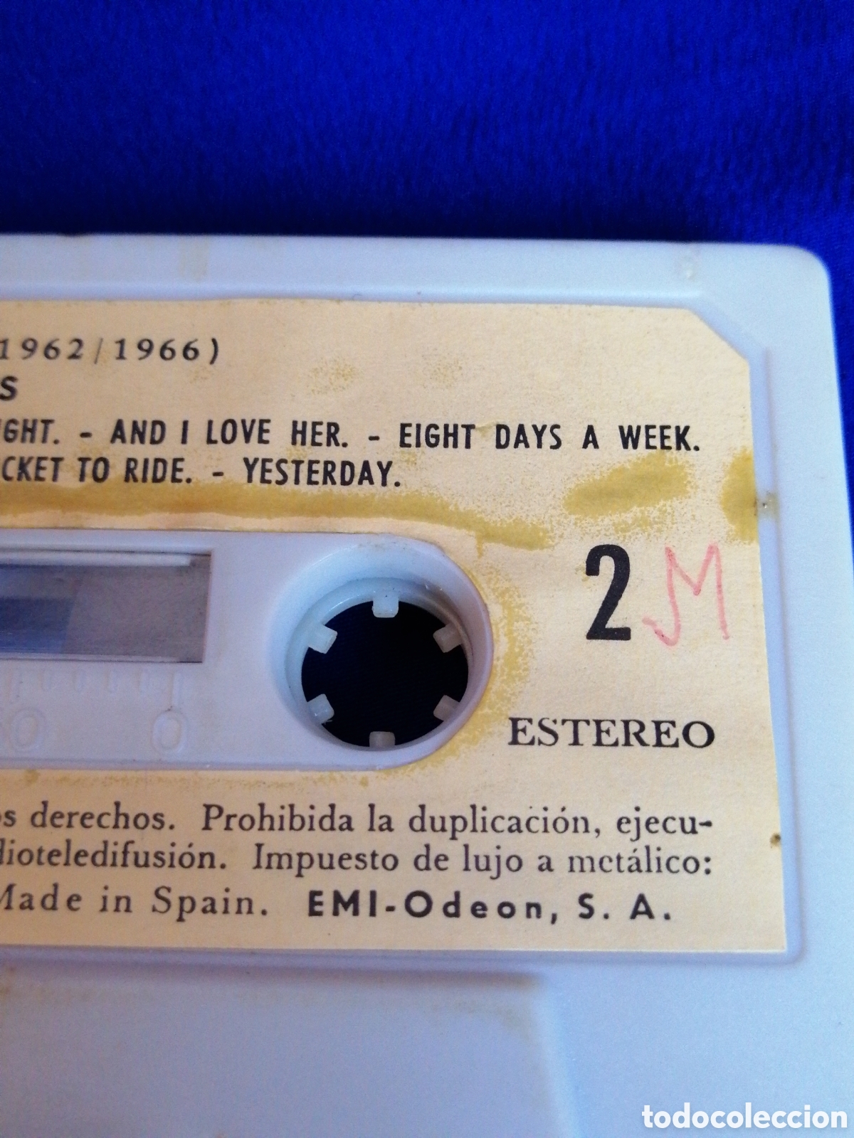 Casetes antiguos: THE BEATLES 1962-1966 - Foto 7