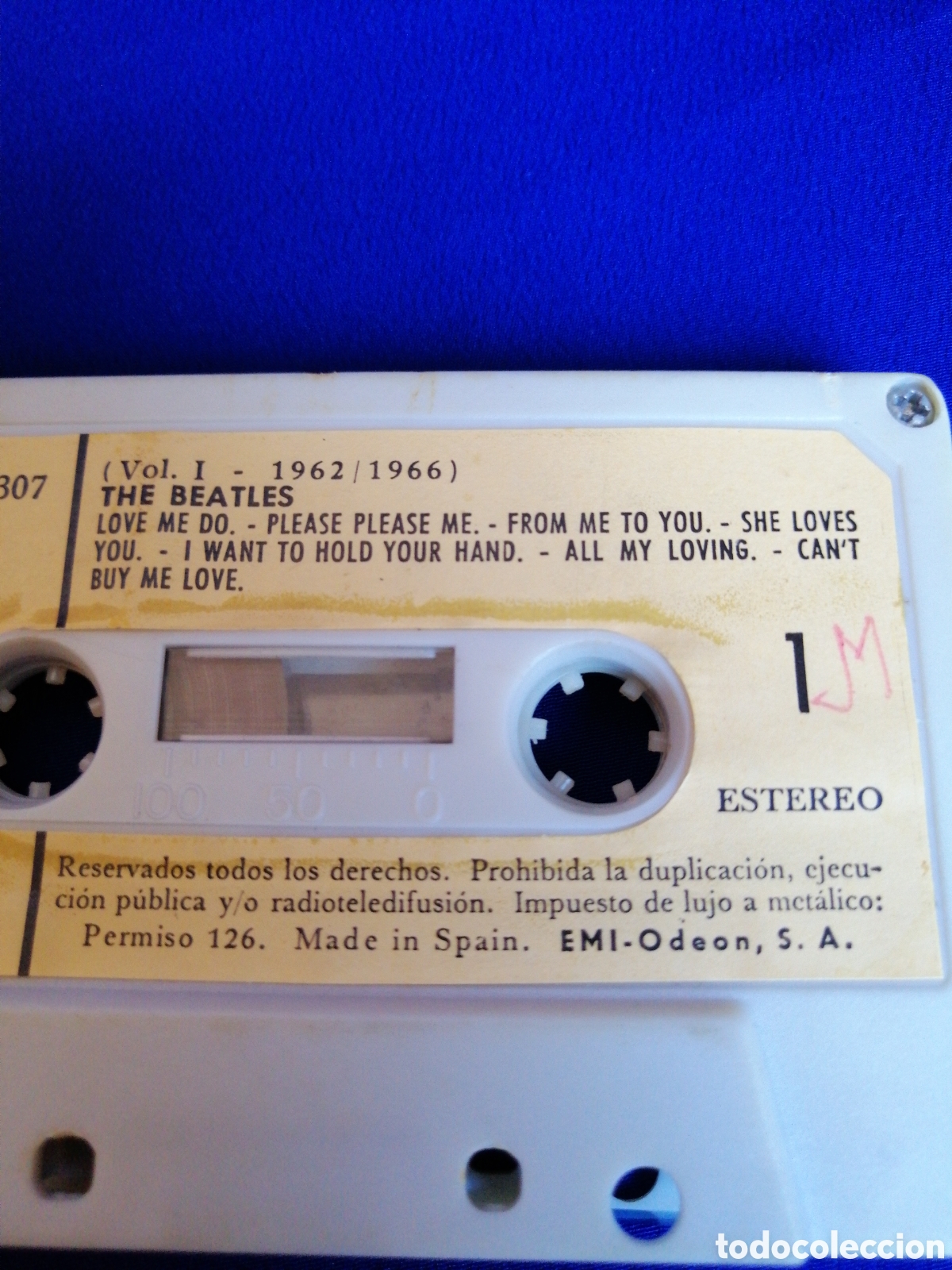 Casetes antiguos: THE BEATLES 1962-1966 - Foto 8
