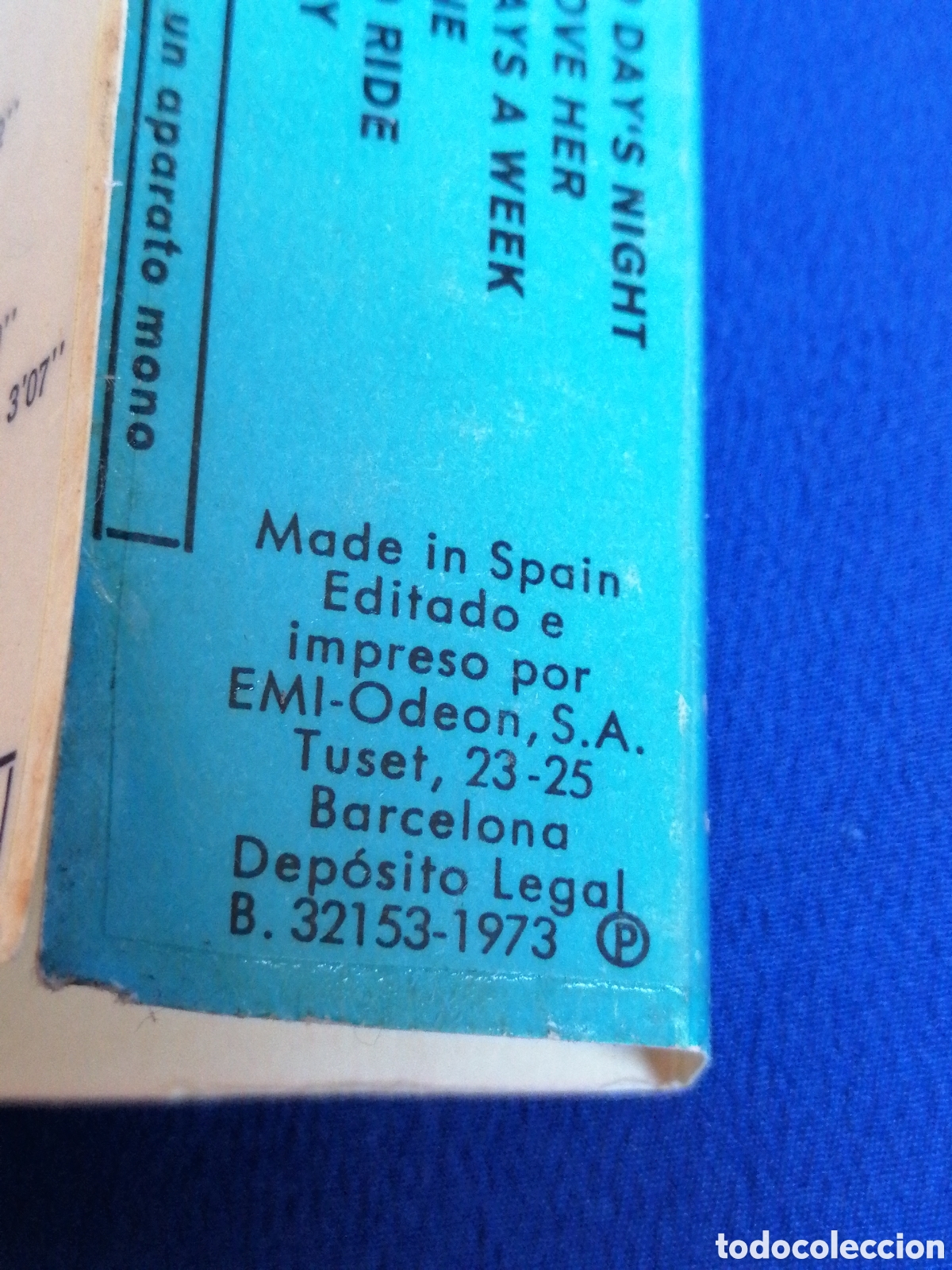 Casetes antiguos: THE BEATLES 1962-1966 - Foto 9