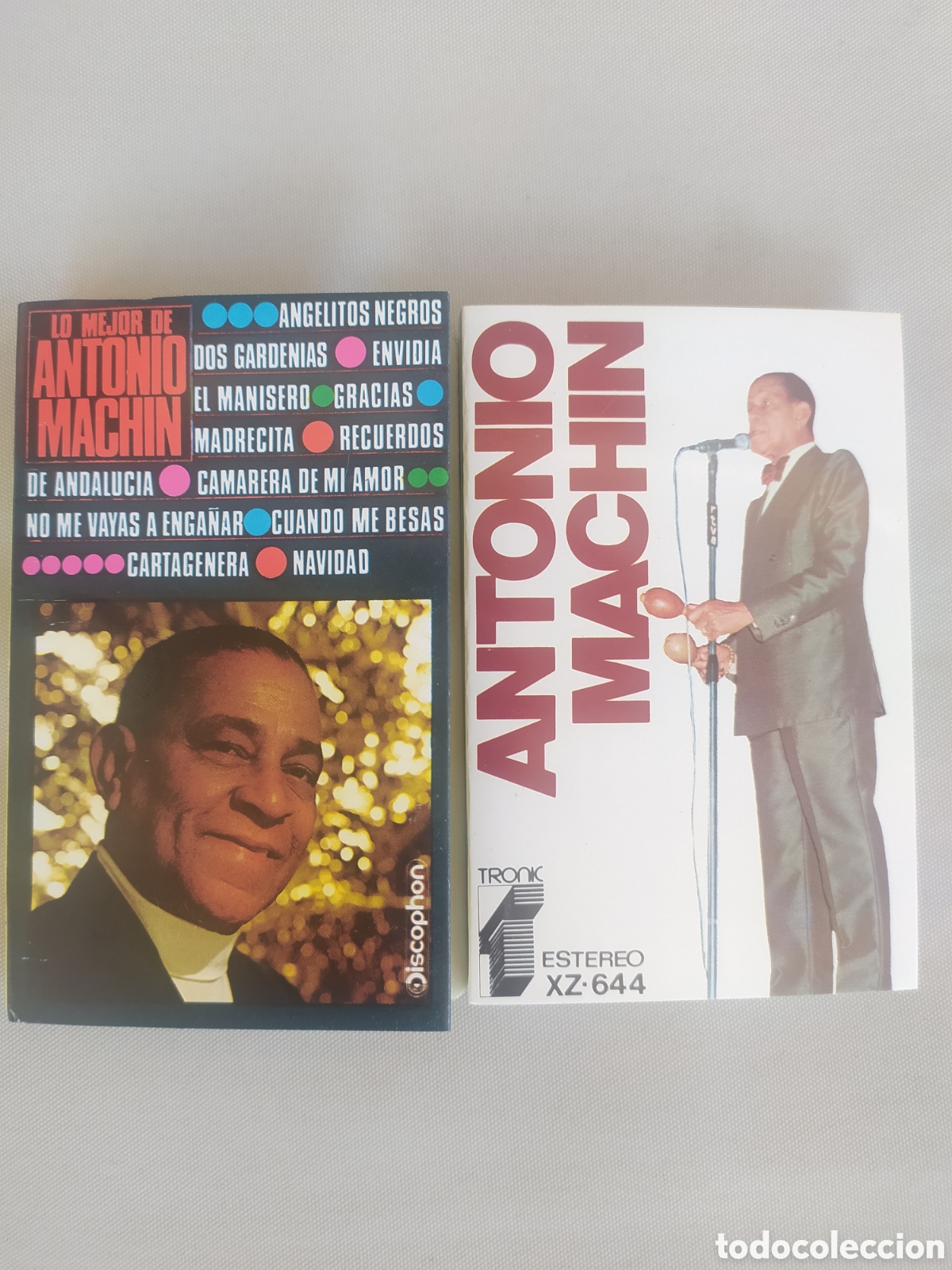 Casetes antiguos: 2xCass Antonio Mach&iacute;n - Foto 1
