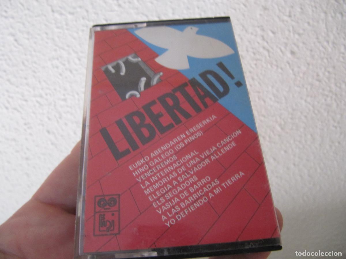 Cassettes Anciennes: LIBERTAD..EUSKO ABENDAREN ERESERKIA..HINO GALEGO OS PINOS..VENCEREMOS..LA INTERNACIONAL..