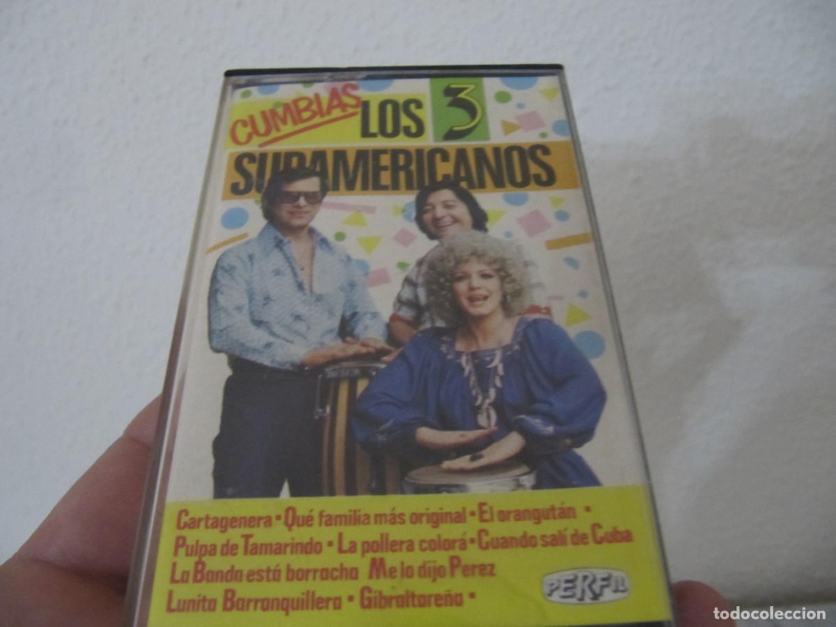 Casetes antiguos: Cumbias los 3 sudamericanos - Foto 1