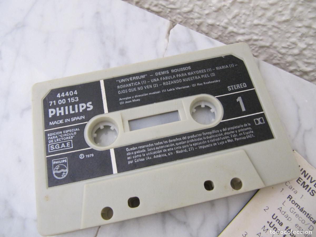 Casetes antiguos: DEMIS ROUSSOS UNIVERSUM - Foto 3