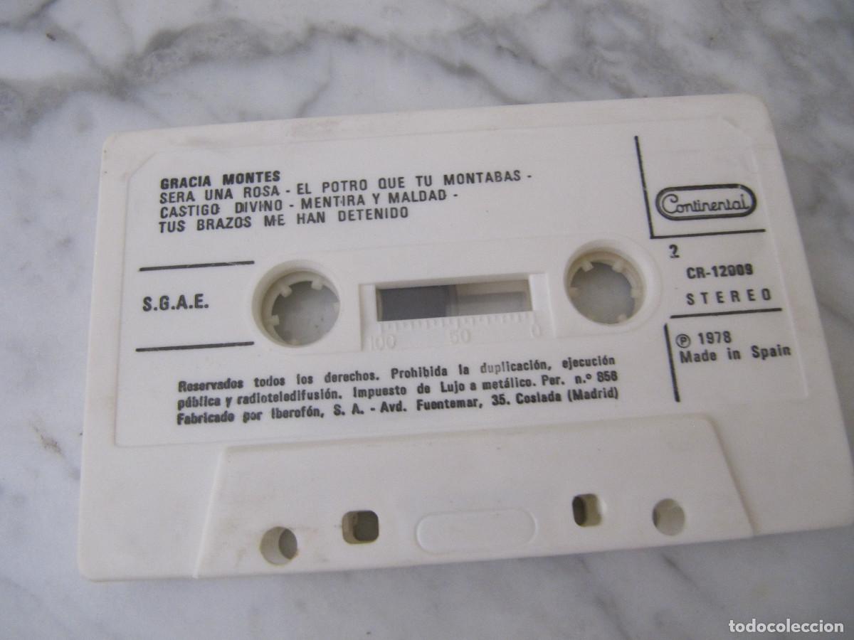 Casetes antiguos: GRACIA MONTES - Foto 3