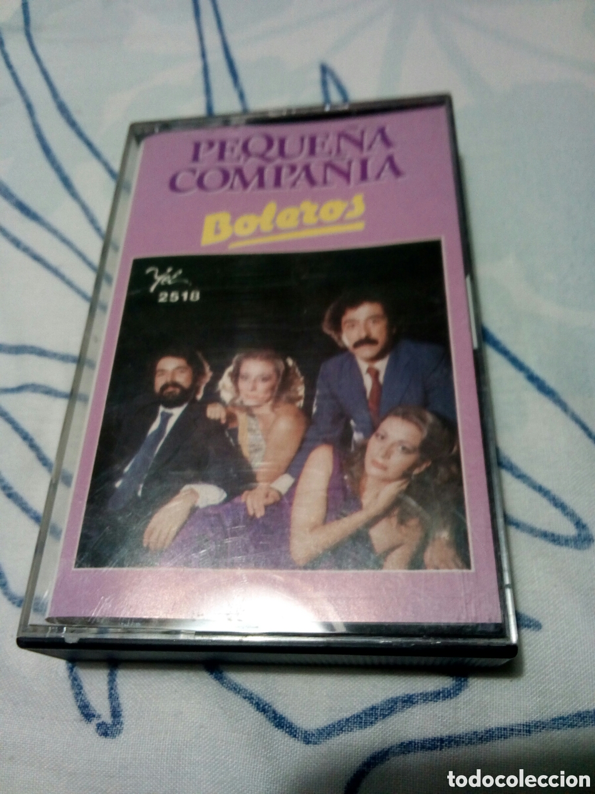 Casetes antiguos: Peque&ntilde;a compa&ntilde;&iacute;a boleros cinta cassette - Foto 1