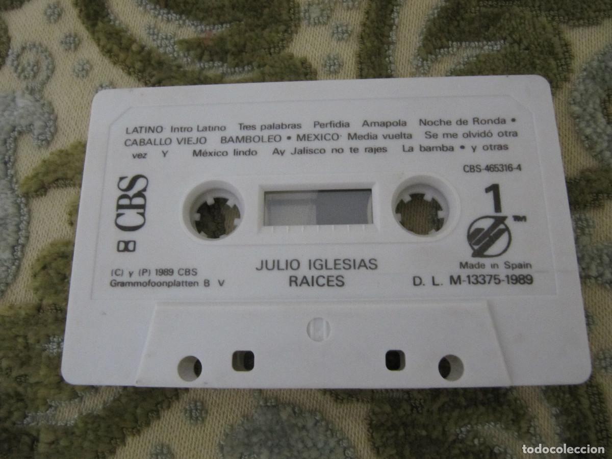 Casetes antiguos: JULIO IGLESIAS RAICES - Foto 2