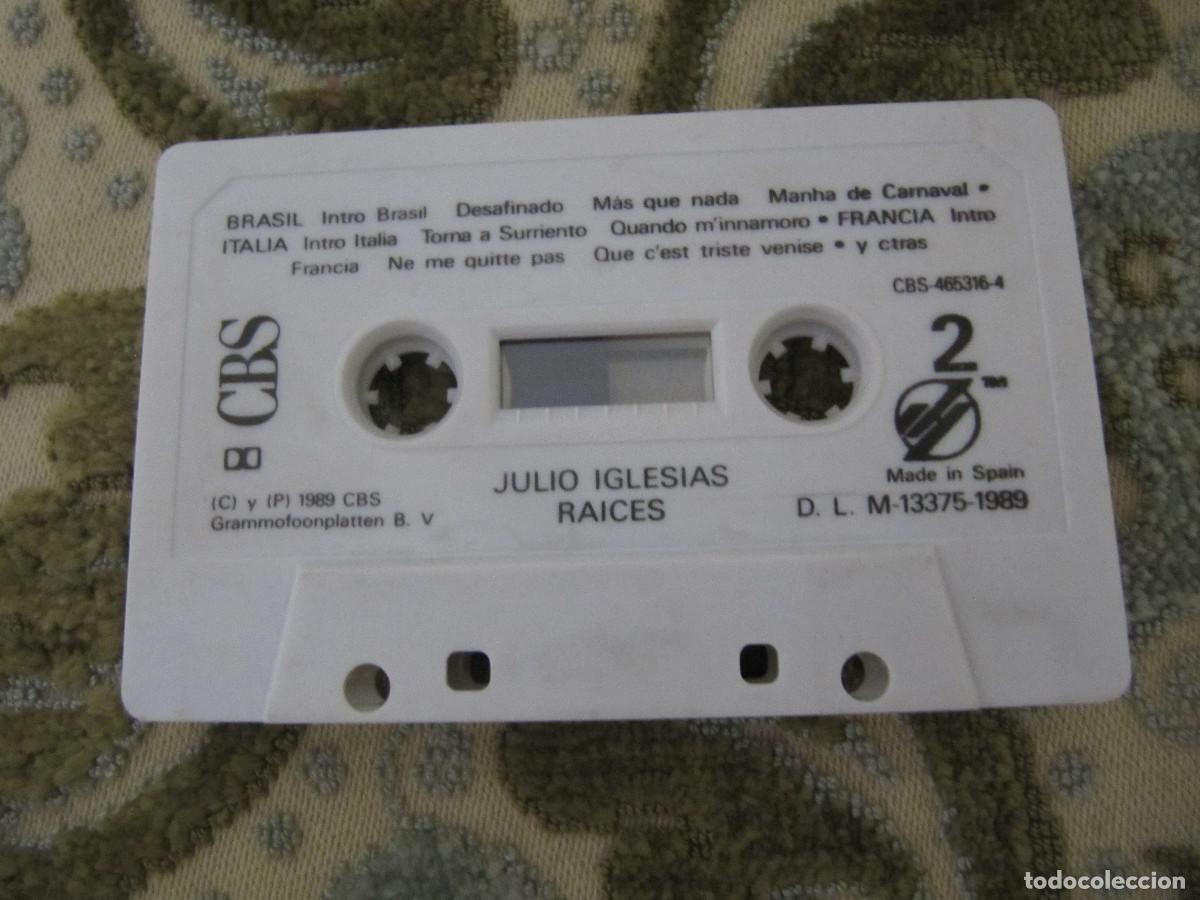 Casetes antiguos: JULIO IGLESIAS RAICES - Foto 3