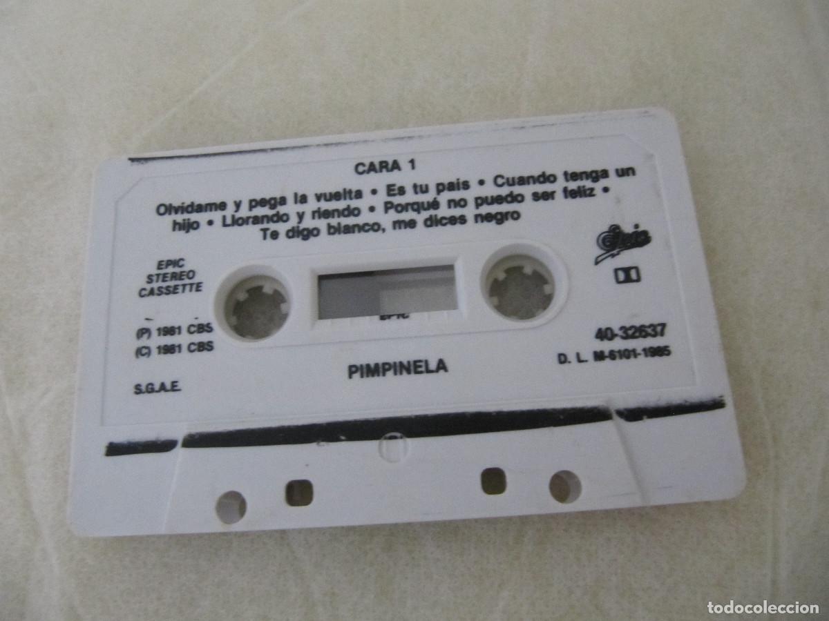 Casetes antiguos: CASETE PIMPINELA CBS 1981 - Foto 2