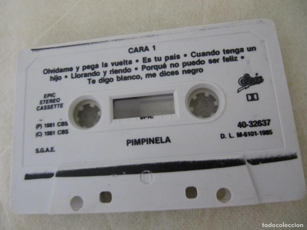 Casetes antiguos: CASETE PIMPINELA CBS 1981 - Foto 3