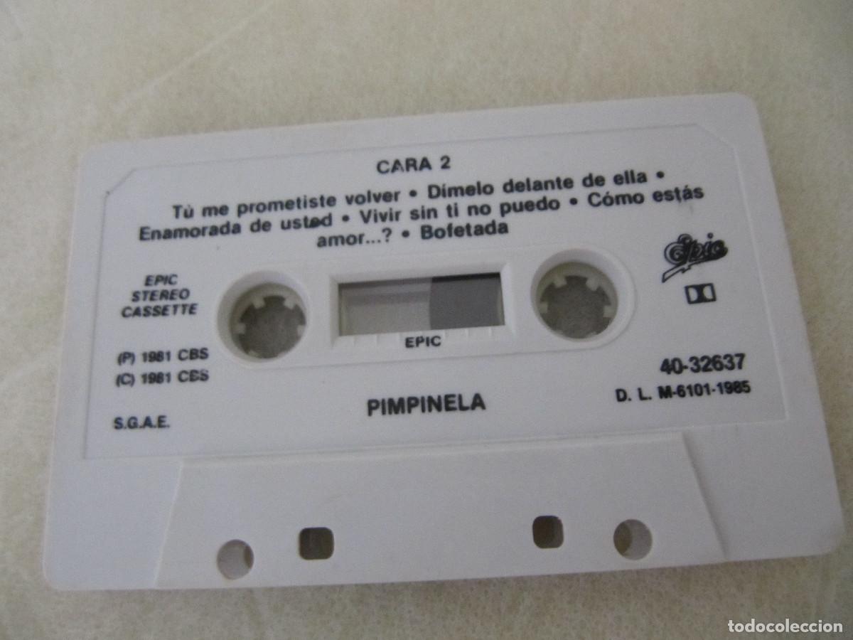 Casetes antiguos: CASETE PIMPINELA CBS 1981 - Foto 4