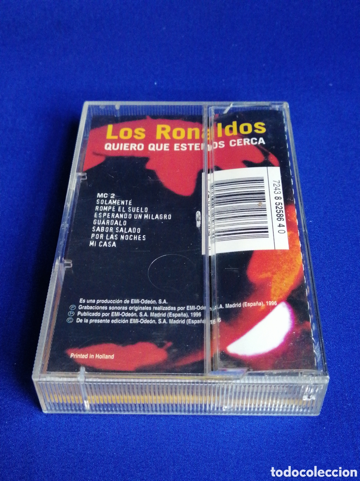 Casetes antiguos: LOS RONALDO - QUIERO QUE ESTEMOS CERCA - 1996 - Foto 3