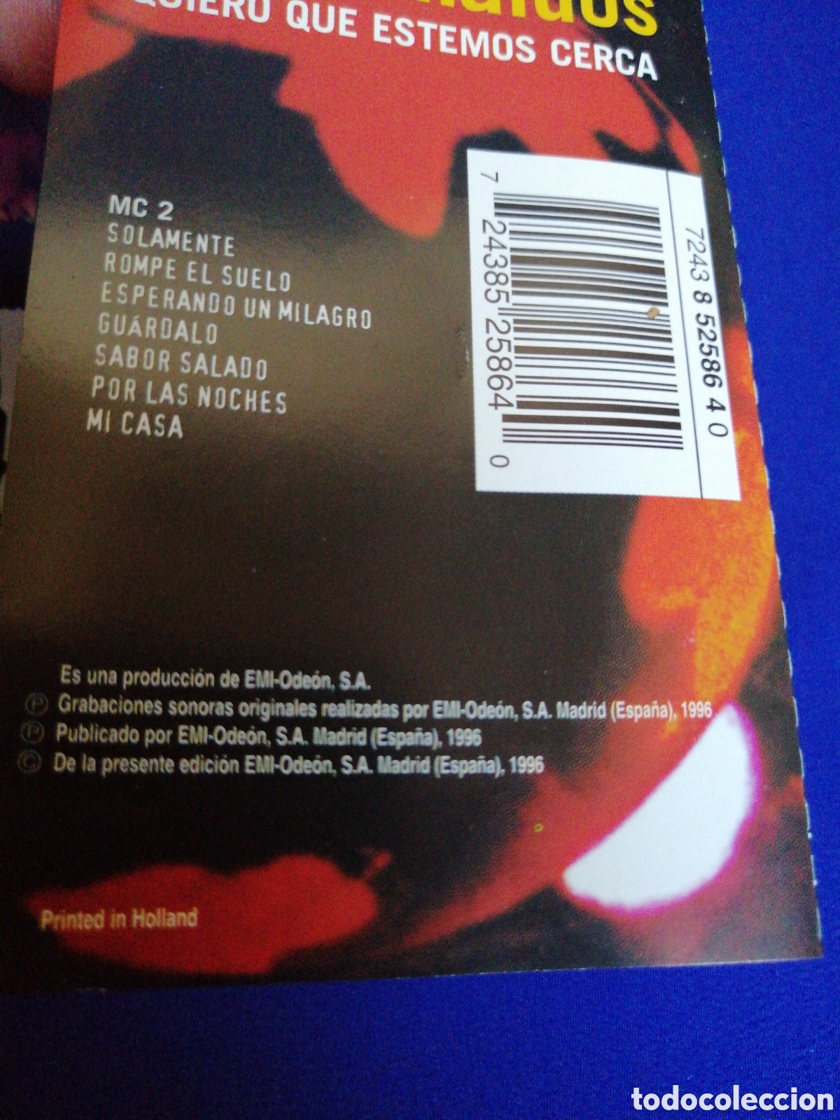 Casetes antiguos: LOS RONALDO - QUIERO QUE ESTEMOS CERCA - 1996 - Foto 6