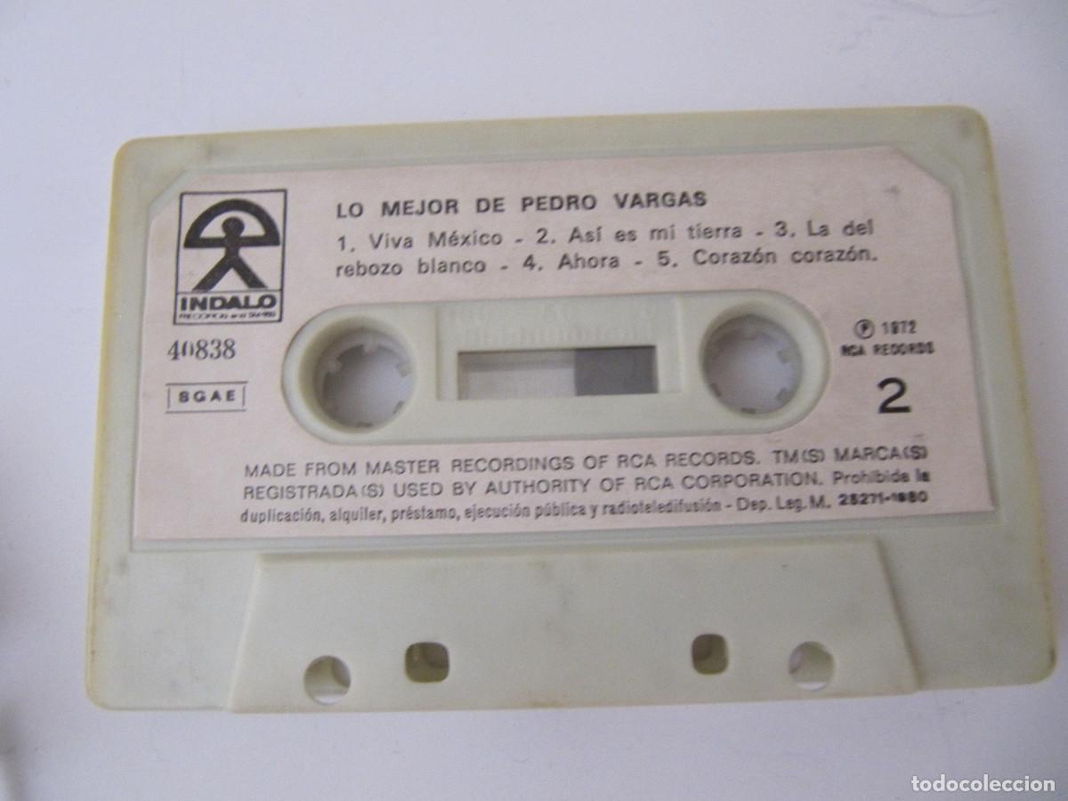Casetes antiguos: Lo mejor de Pedro Vargas - Foto 2