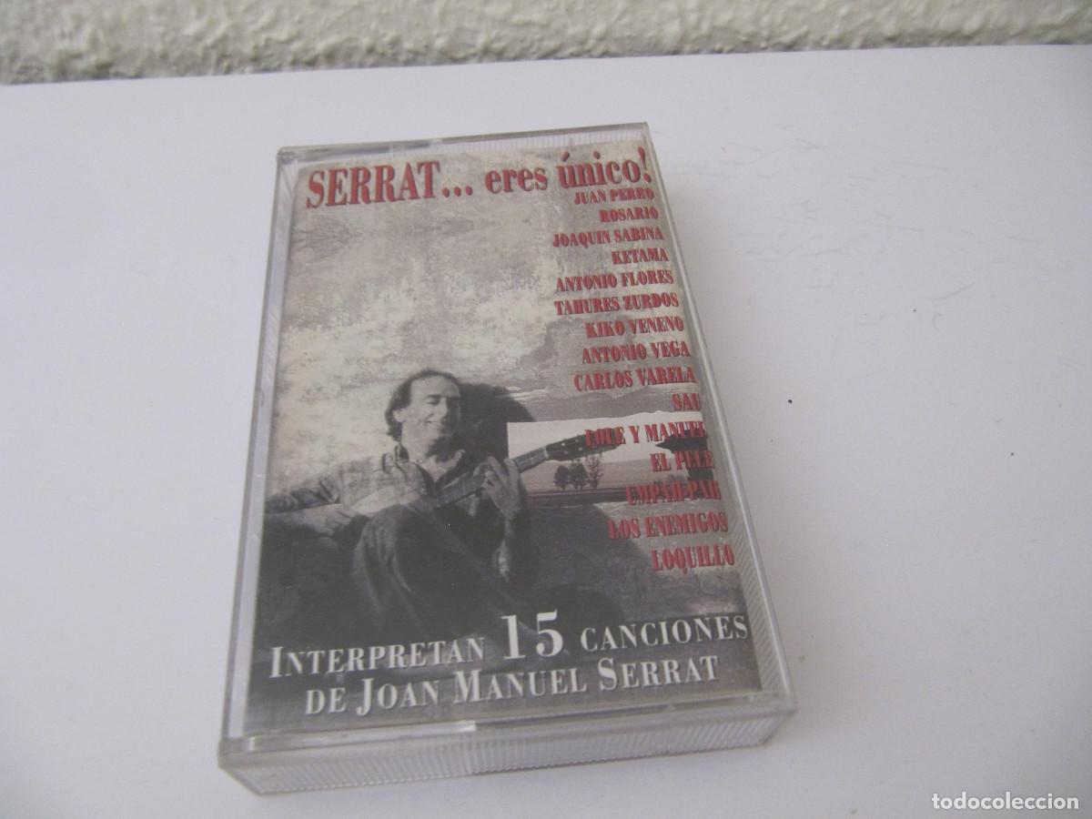 Casetes antiguos: SERRAT ... ERES &Uacute;NICO - Foto 1