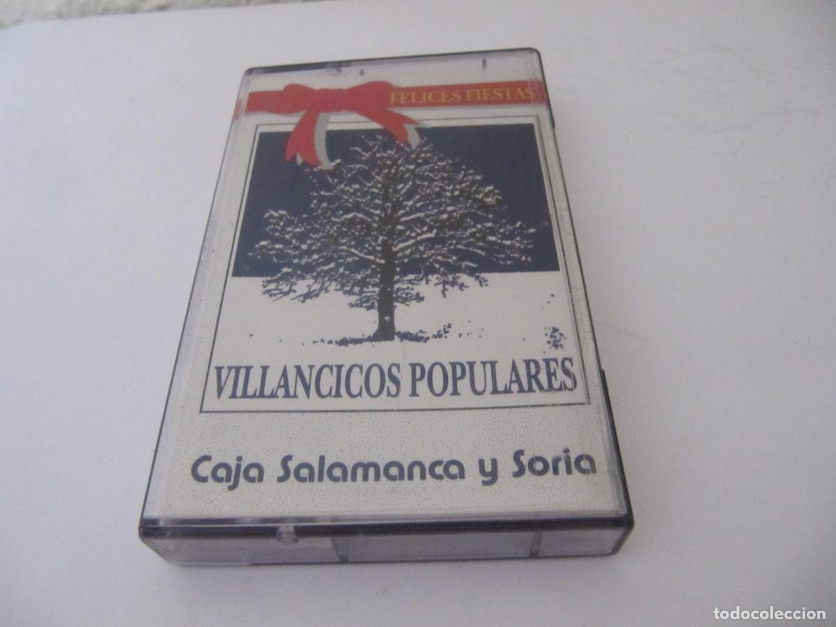 Casetes antiguos: FELICES FIESTAS VILLANCICOS POPULARES CAJA SALAMANCA Y SORIA