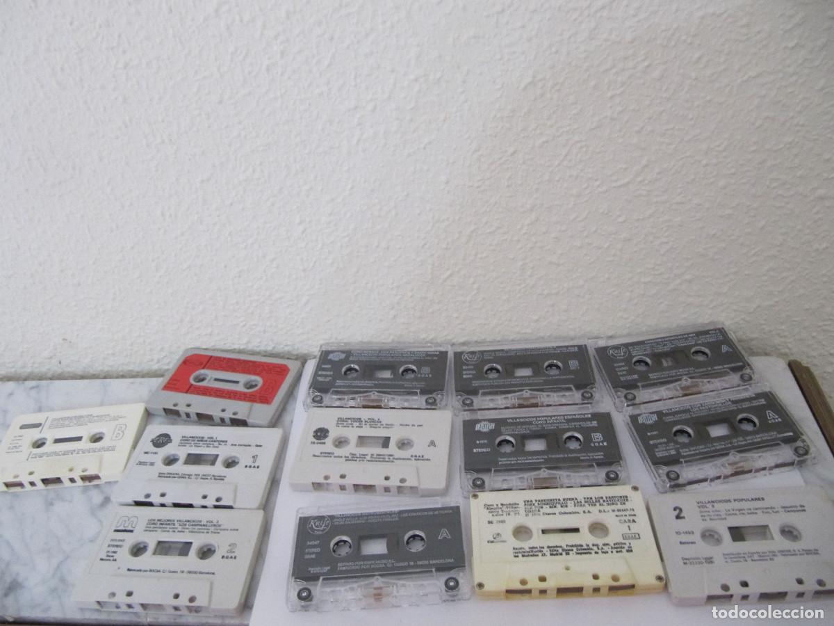 Casetes antiguos: 13 cintas de casettes de villancicos