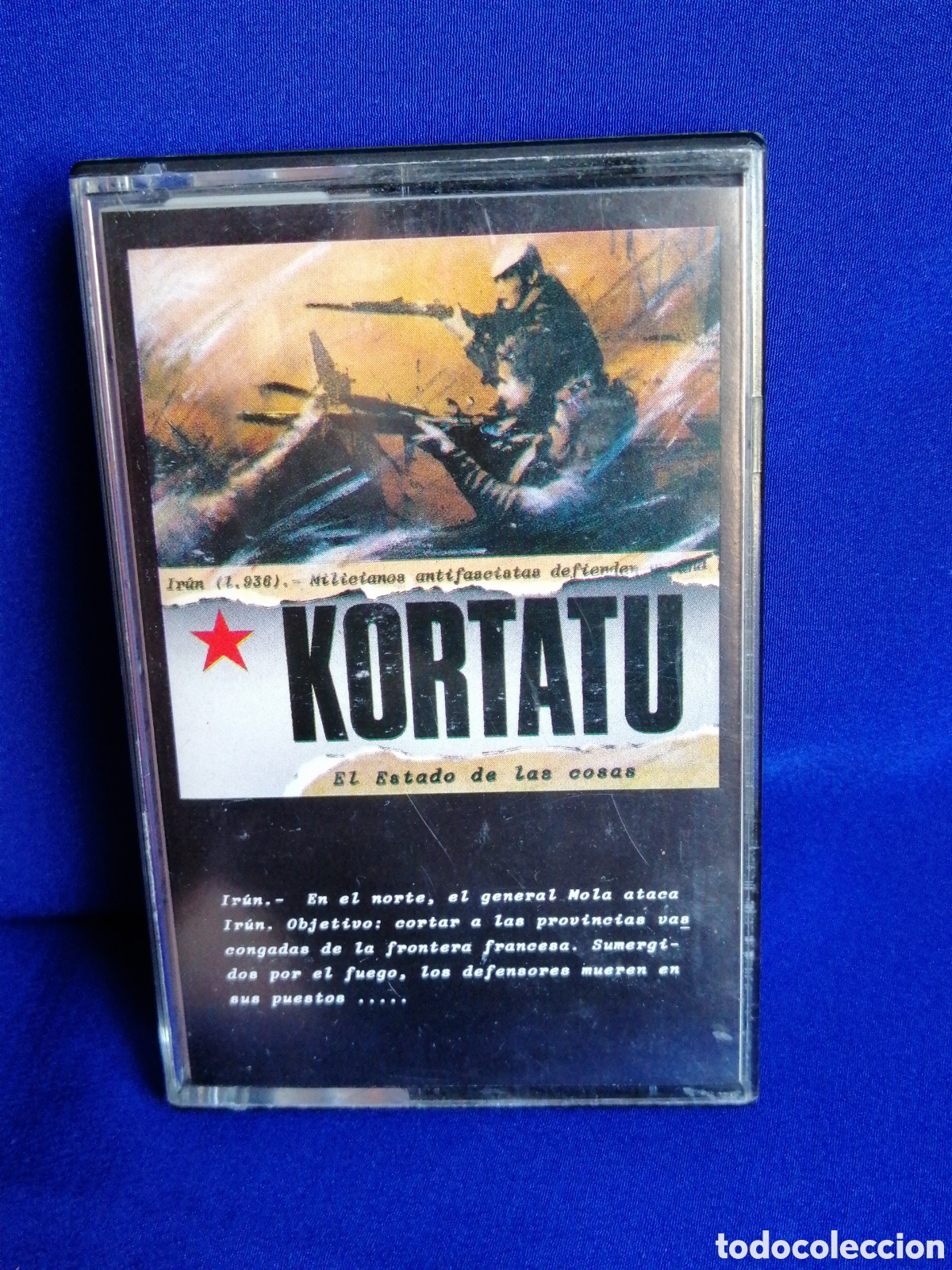 Casetes antiguos: KORTATU- EL ESTADO DE LAS COSAS - 1995 - Foto 1