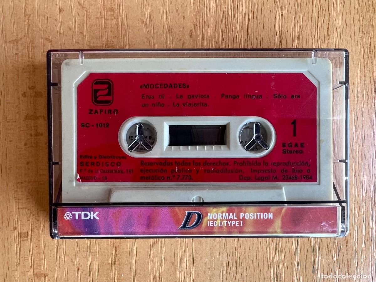 Casetes antiguos: CINTA CASSETTE - MOCEDADES 1984 - Foto 3