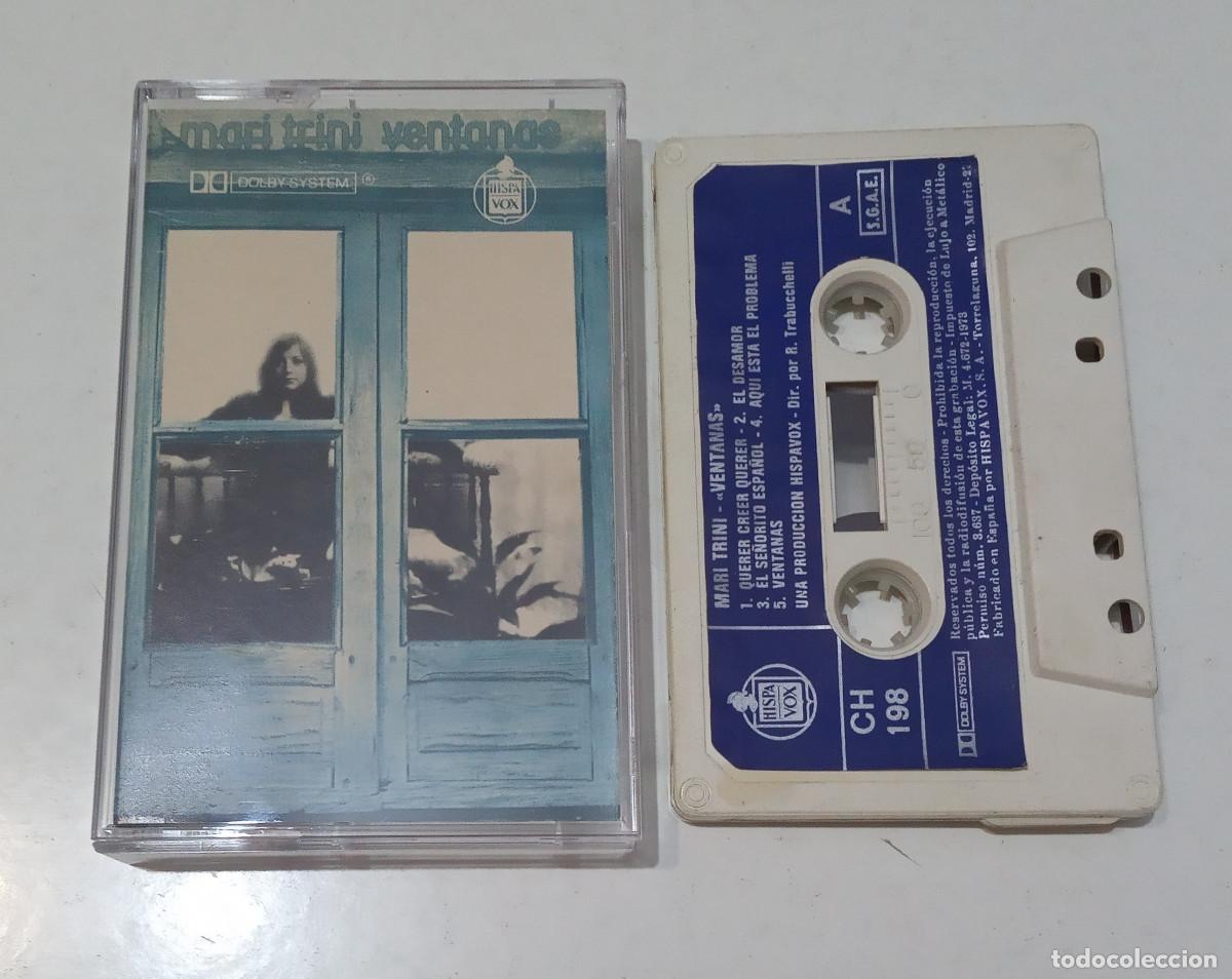 Casetes antiguos: MARI TRINI VENTANAS HISPAVOX ESPA&Ntilde;A 1973 - Foto 1