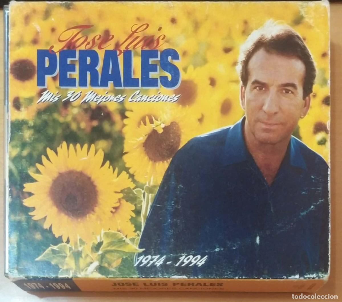 Casetes antiguos: JOSE LUIS PERALES (MIS 30 MEJORES CANCIONES 1974 -1994) 2 Casetes 1994
