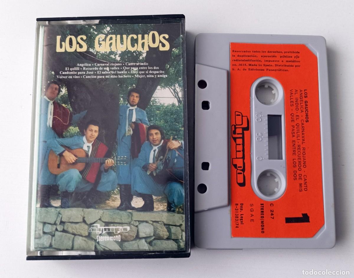Casetes antiguos: CASSETTE LOS GAUCHOS - Foto 1