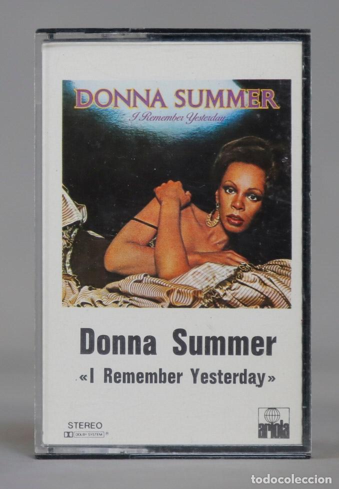 Casetes antiguos: CASSETTE. Donna Summer &ndash; I Remember Yesterday - Foto 1